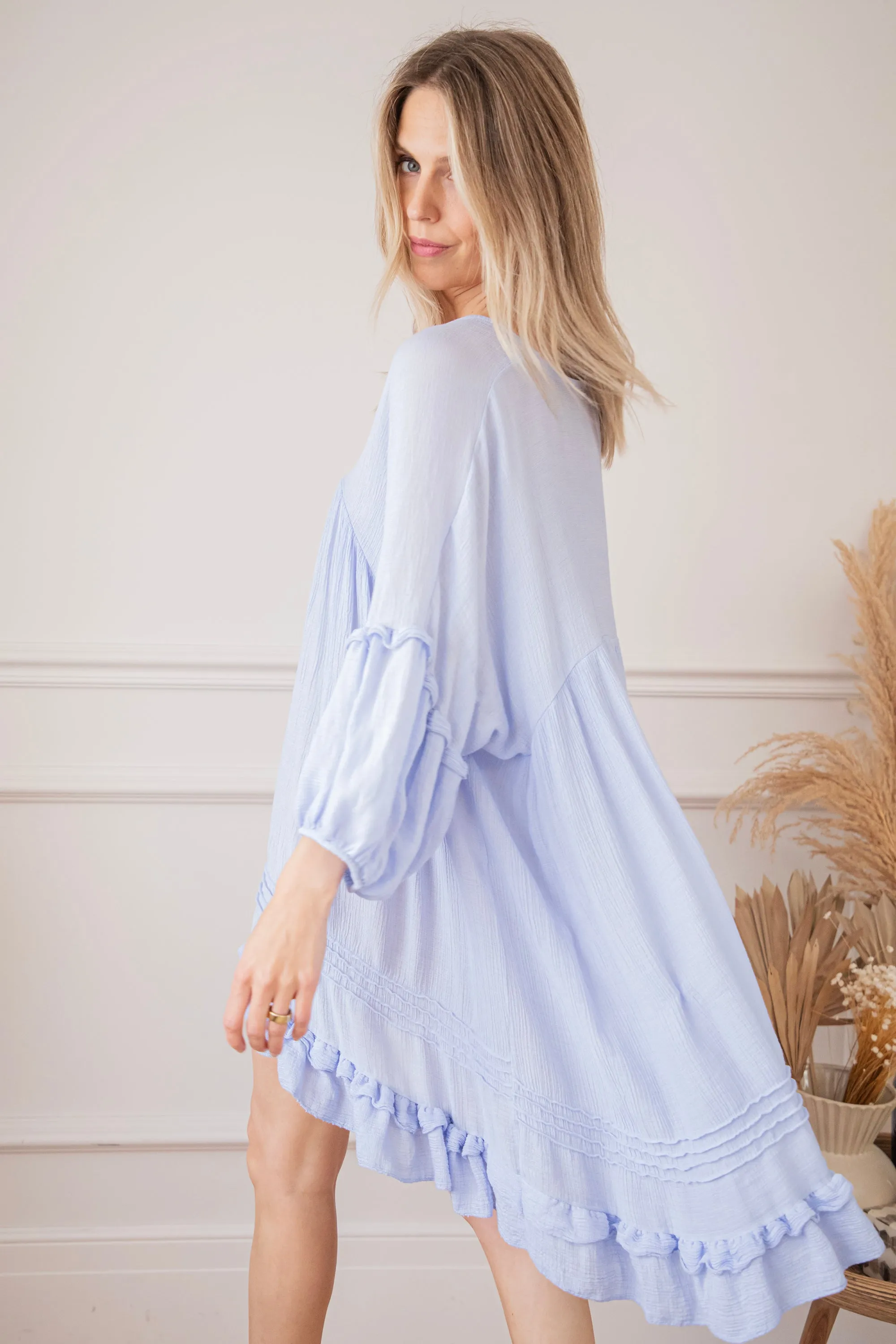 Easy Breezy Soft Blue - Jurk