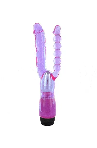 Extreme Dual Penetrator Vibrator - Slender, Flexible, and Waterproof