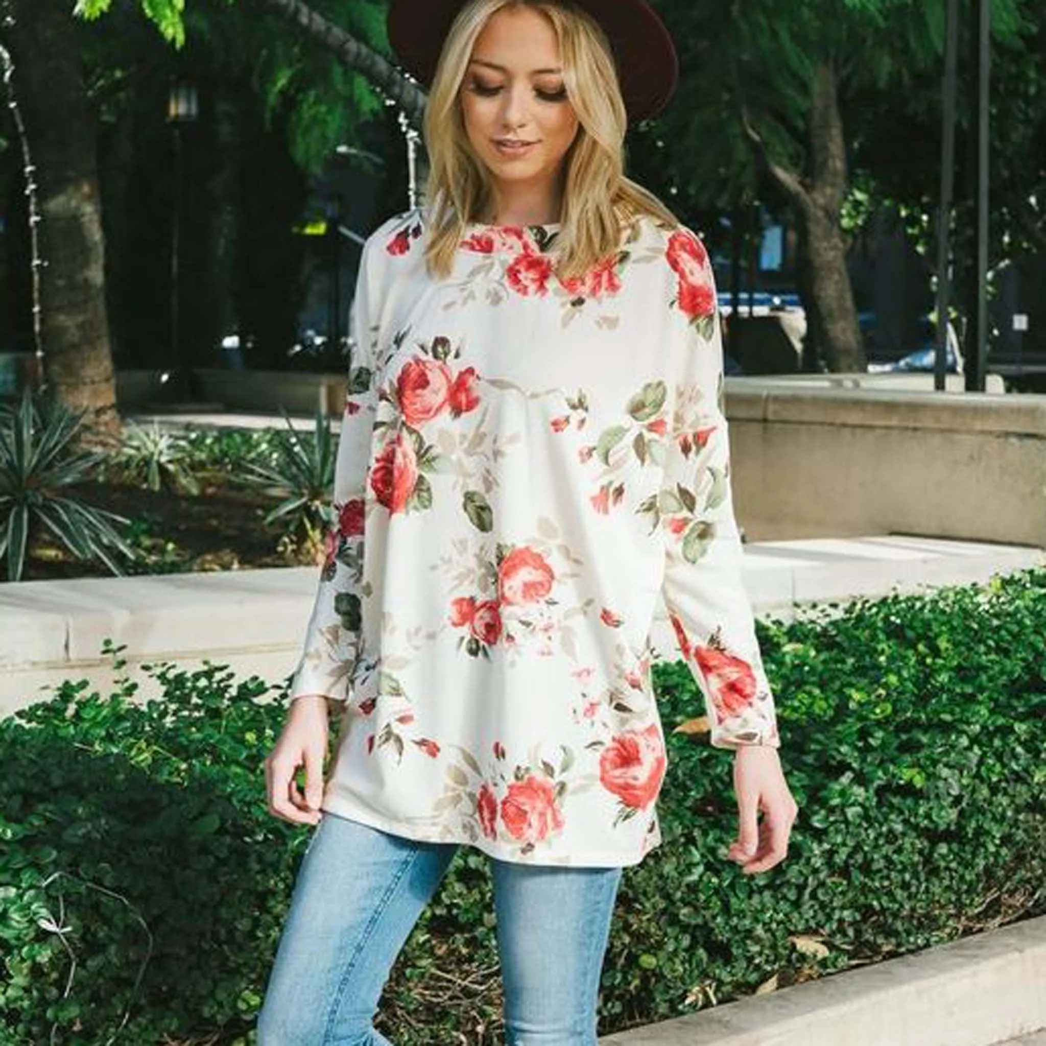 Faded Rose Tee