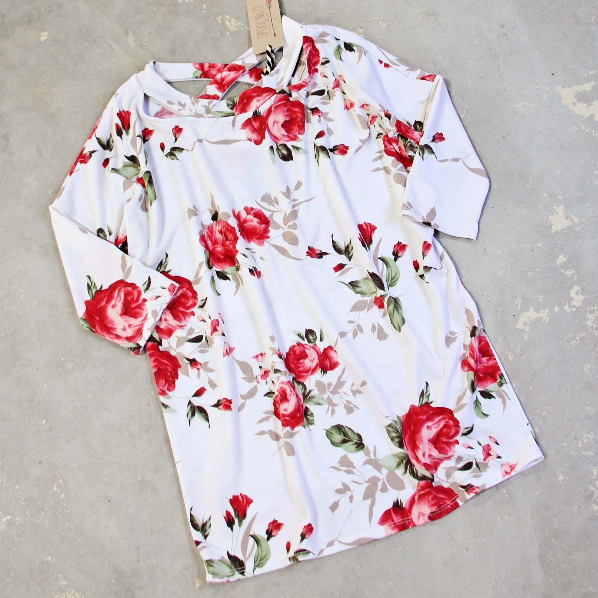 Faded Rose Tee