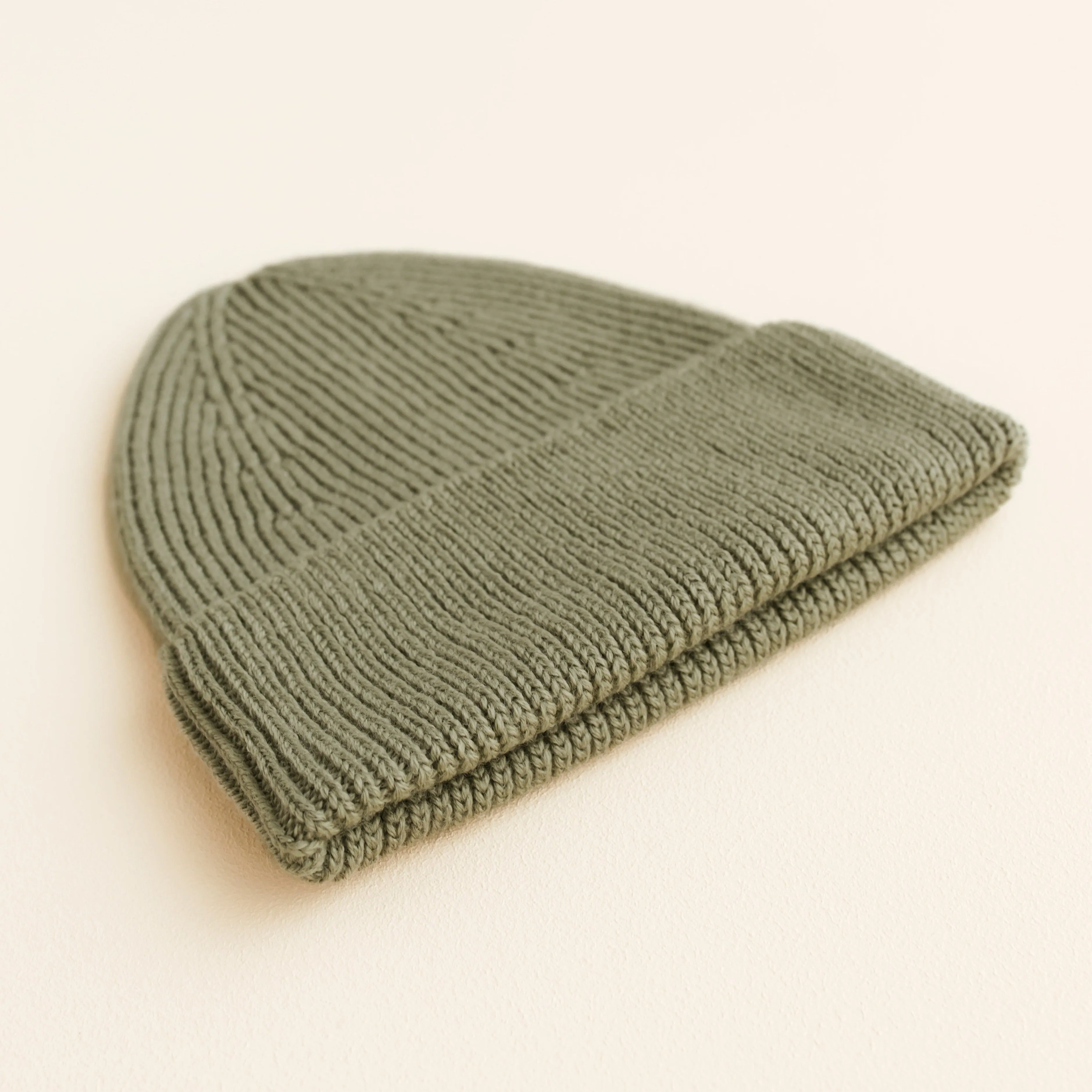 Fonzie Merino Wool Beanie (Artichoke)