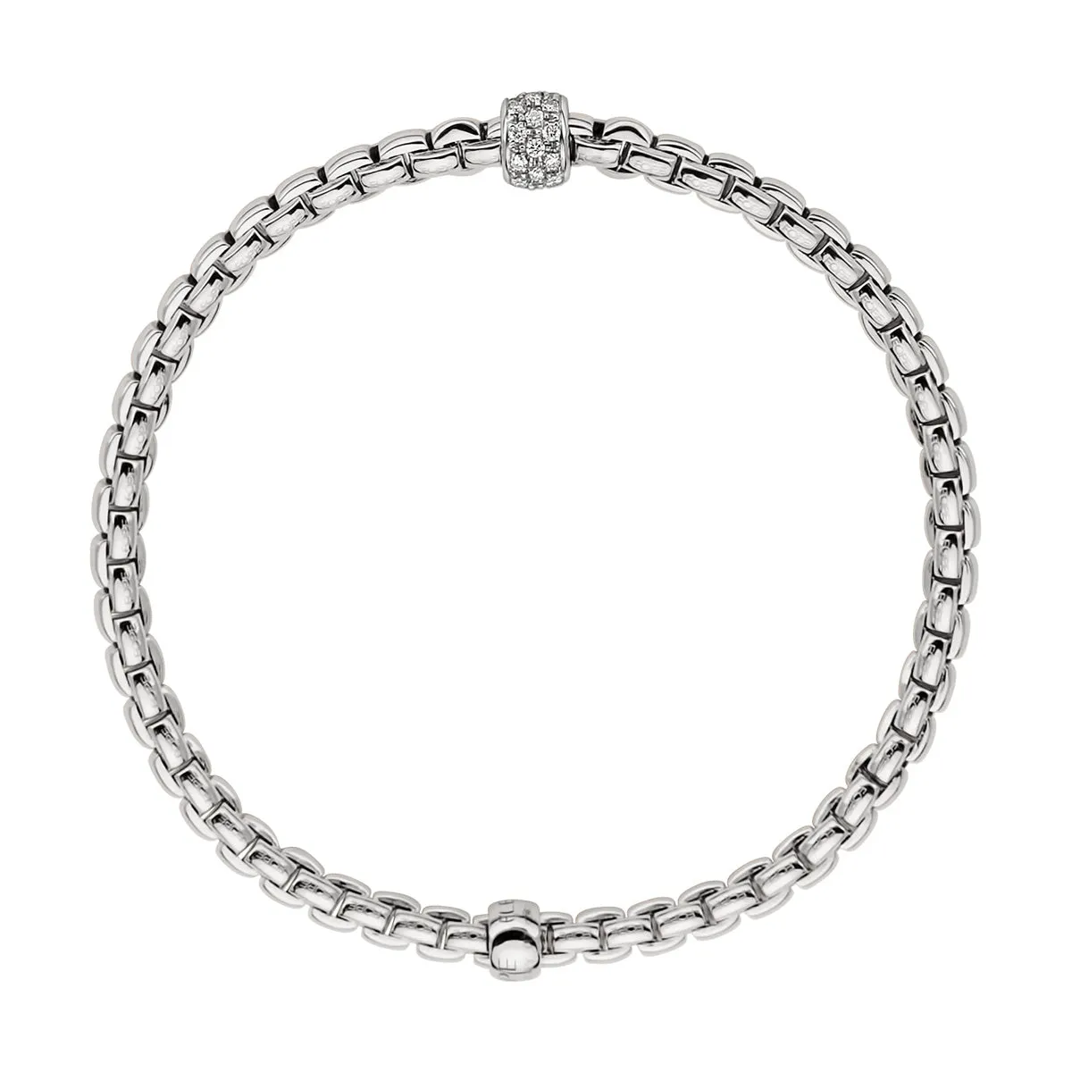 FOPE Eka Flex'it Bracelet With Diamond Pave'