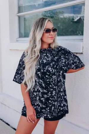 Grunge Paint Splatter Tee
