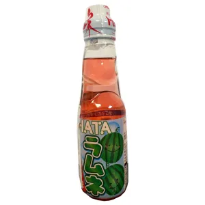 Hata Kosen Watermelon Ramune Soda 200ml ~ 西瓜味波子汽水 200ml