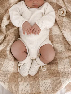 HEIRLOOM ROMPER | MILK