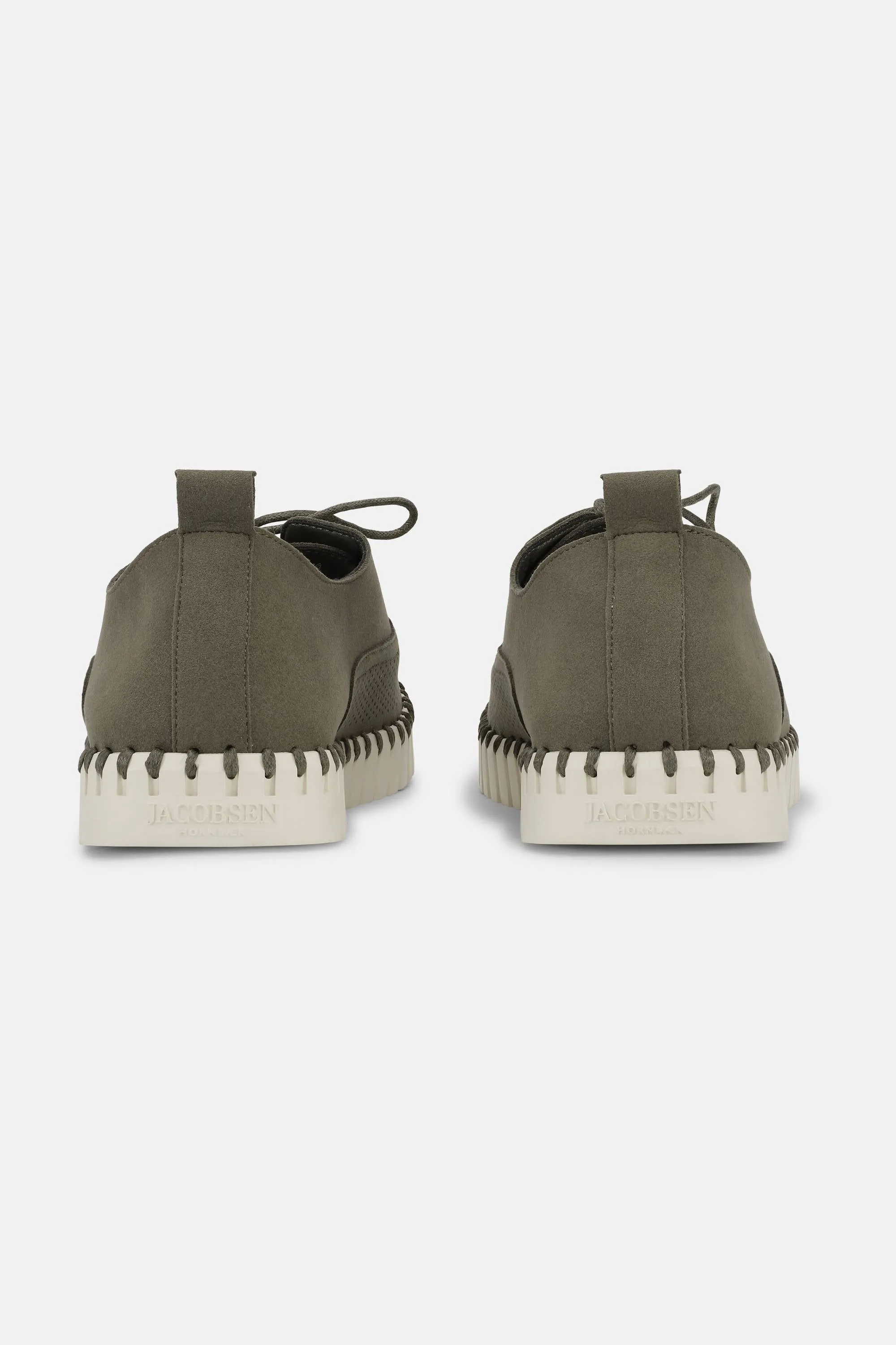 Herrenschuhe Mit Schnürung - Deep Olive Pearled Ivory