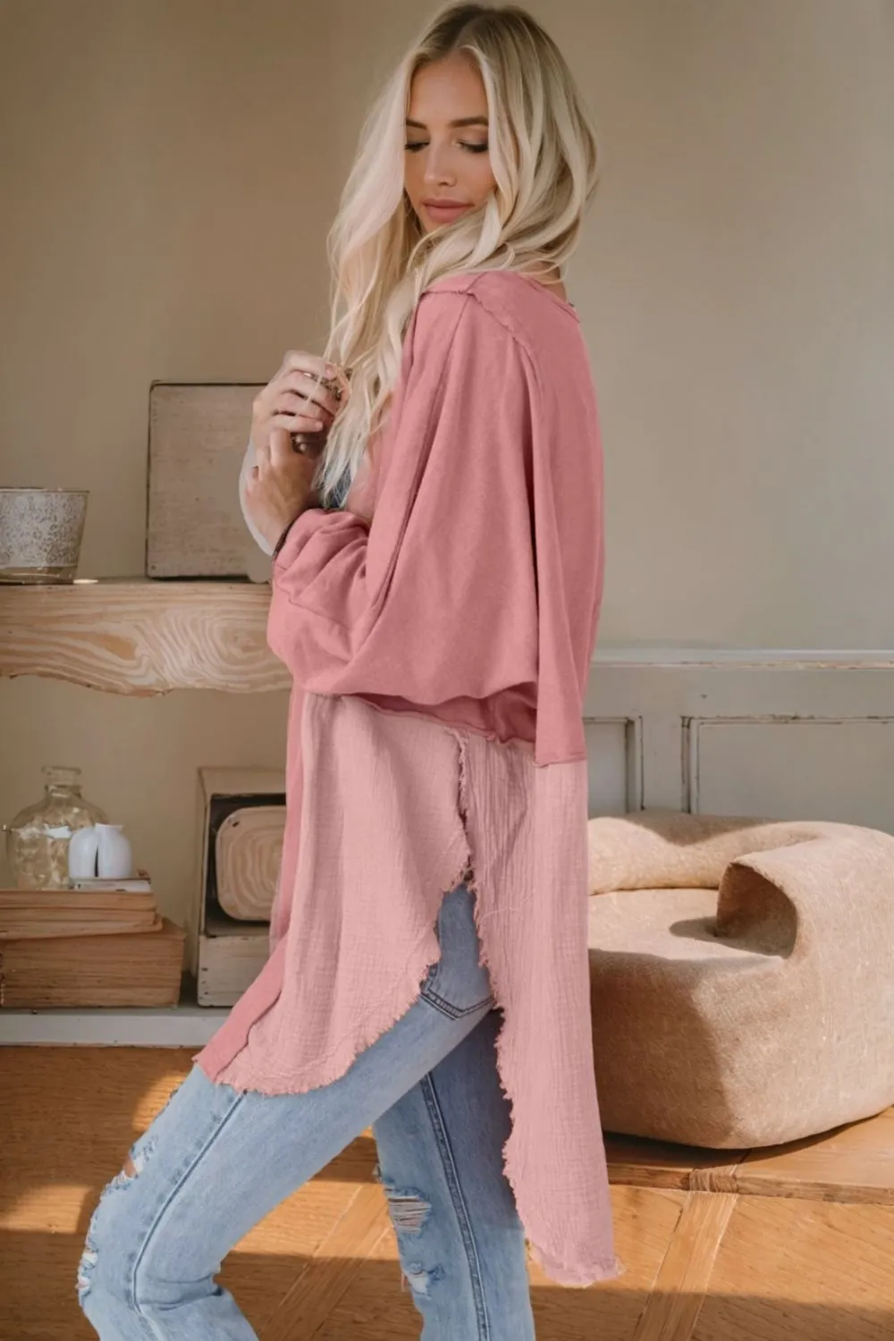 High Low Blouse