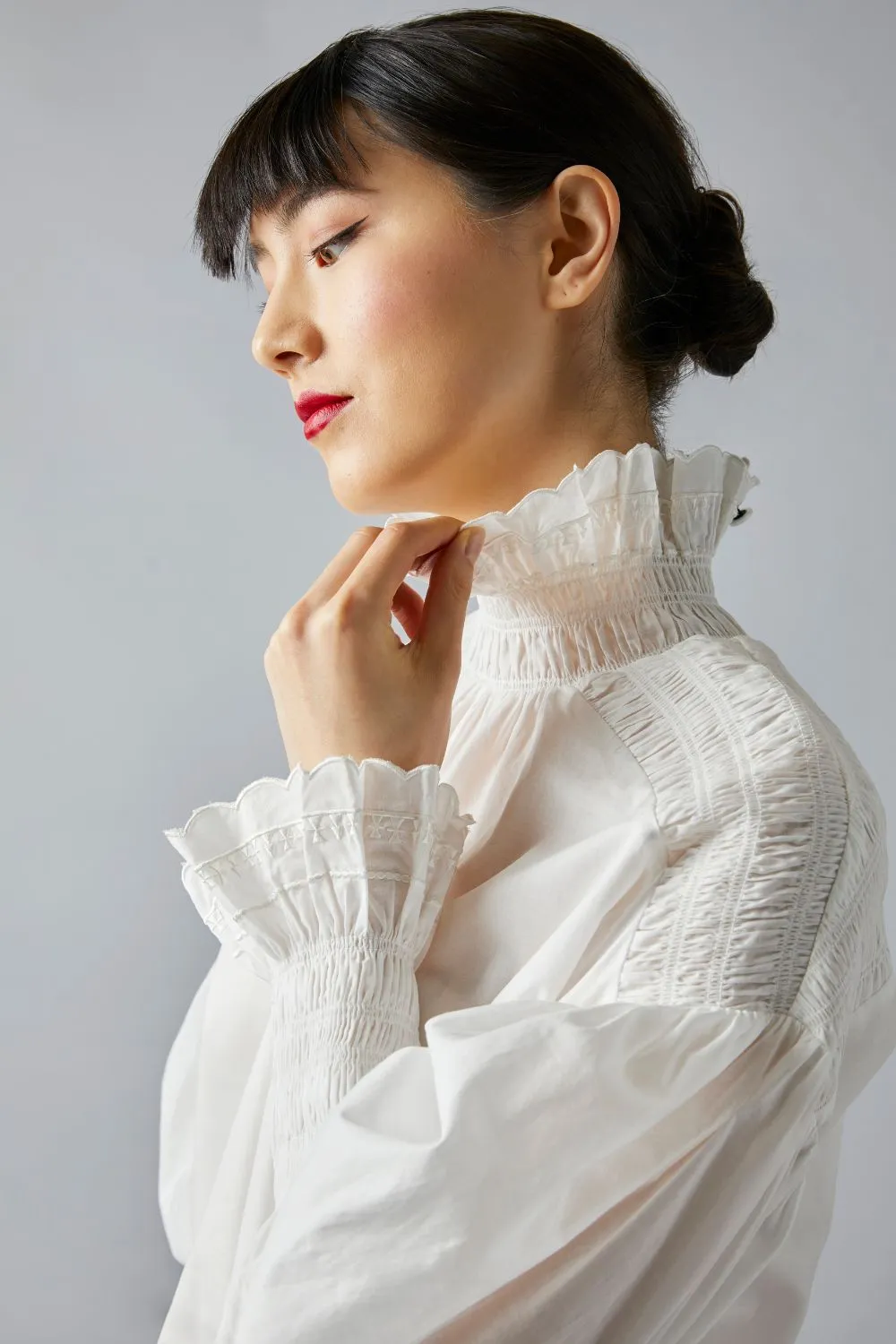 High Neck Blouse