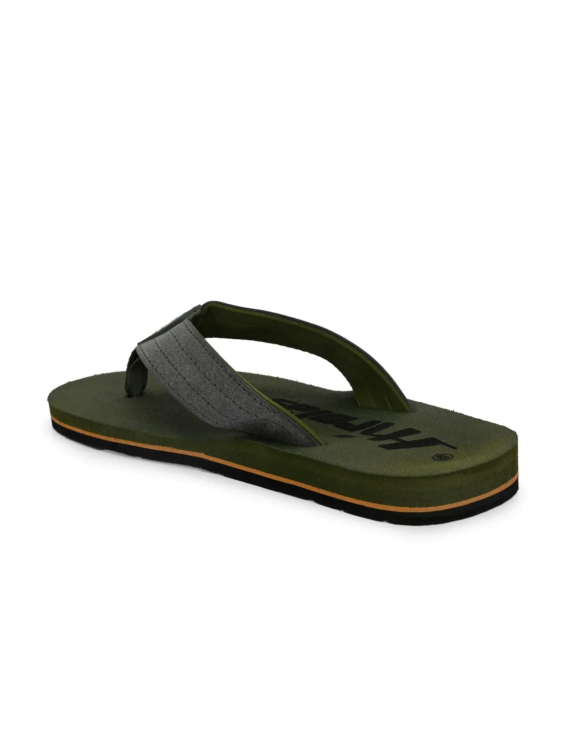 Hirolas® Men's |Comfortable Ligh-Weight Slippers/ Flip-Flops HROFF33GRN