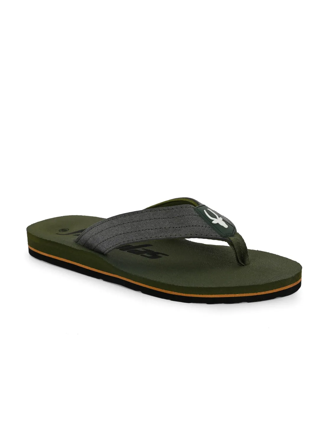 Hirolas® Men's |Comfortable Ligh-Weight Slippers/ Flip-Flops HROFF33GRN