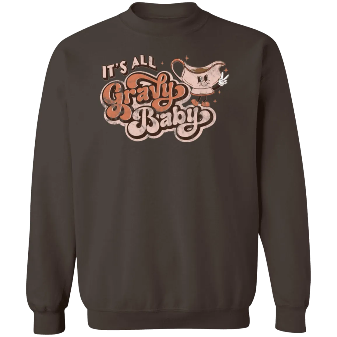 It’s All Gravy, Baby Gildan Sweatshirt – Fun, Cozy Thanksgiving Vibes for Fall!