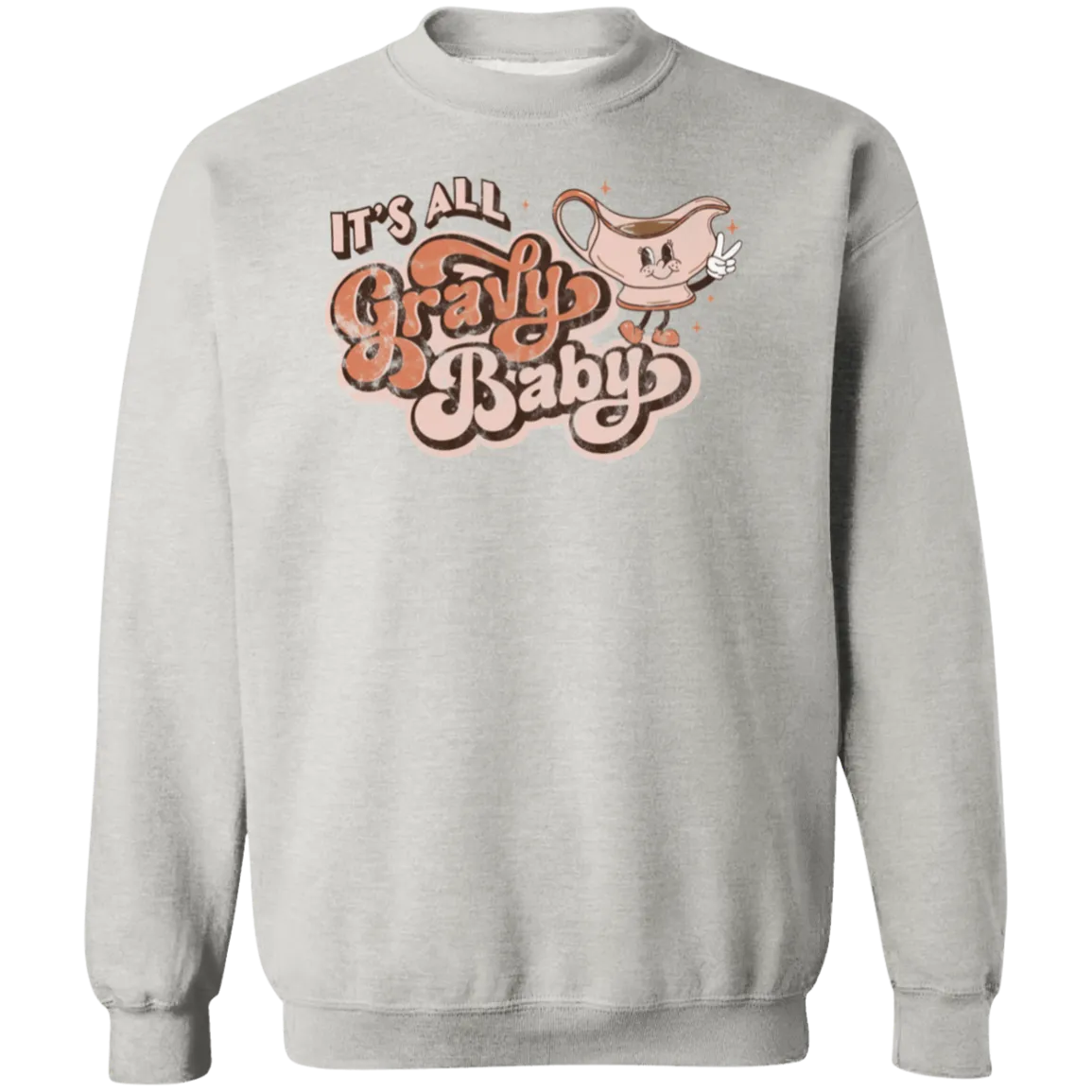 It’s All Gravy, Baby Gildan Sweatshirt – Fun, Cozy Thanksgiving Vibes for Fall!