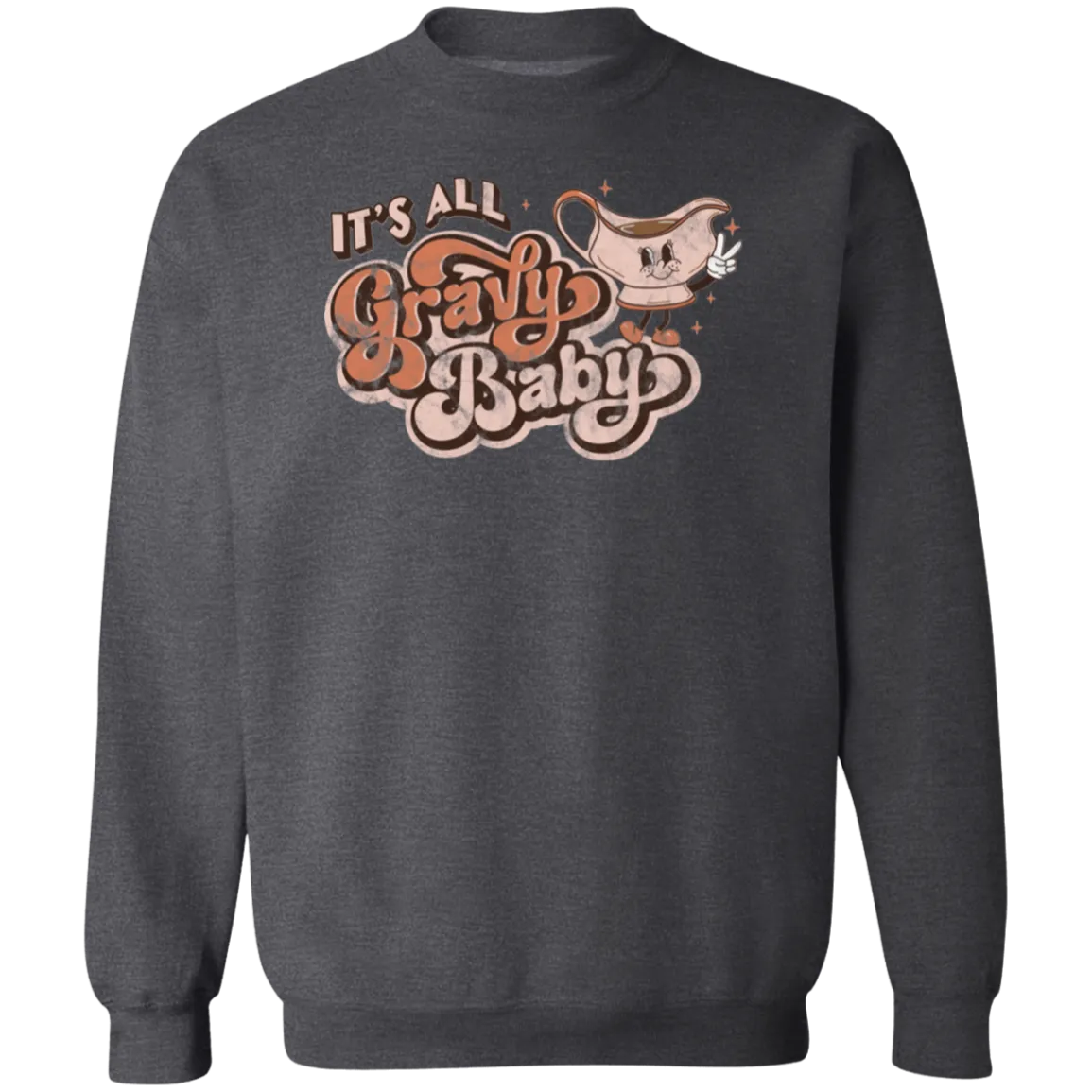 It’s All Gravy, Baby Gildan Sweatshirt – Fun, Cozy Thanksgiving Vibes for Fall!
