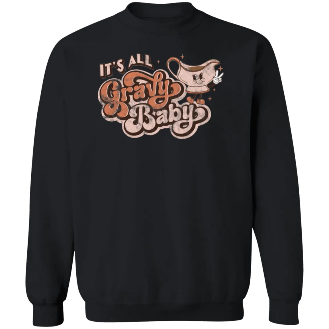 It’s All Gravy, Baby Gildan Sweatshirt – Fun, Cozy Thanksgiving Vibes for Fall!