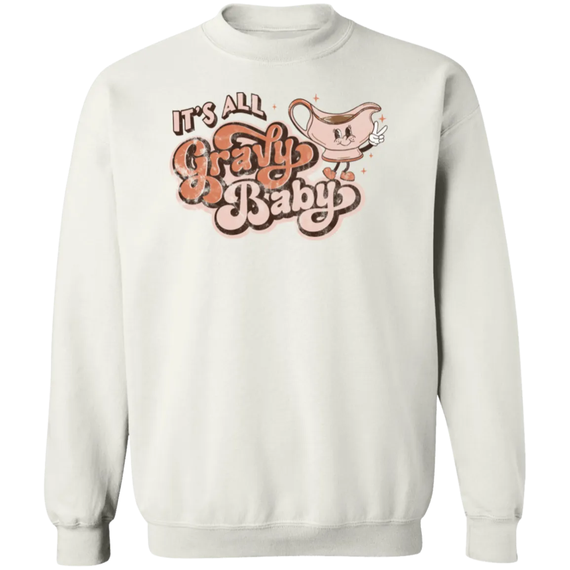 It’s All Gravy, Baby Gildan Sweatshirt – Fun, Cozy Thanksgiving Vibes for Fall!