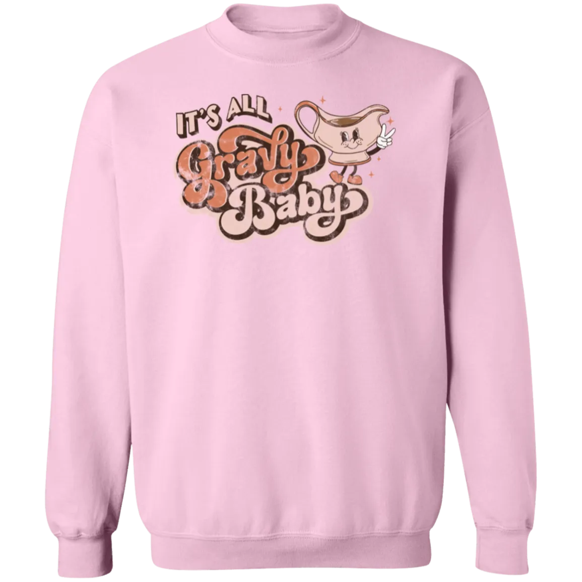 It’s All Gravy, Baby Gildan Sweatshirt – Fun, Cozy Thanksgiving Vibes for Fall!