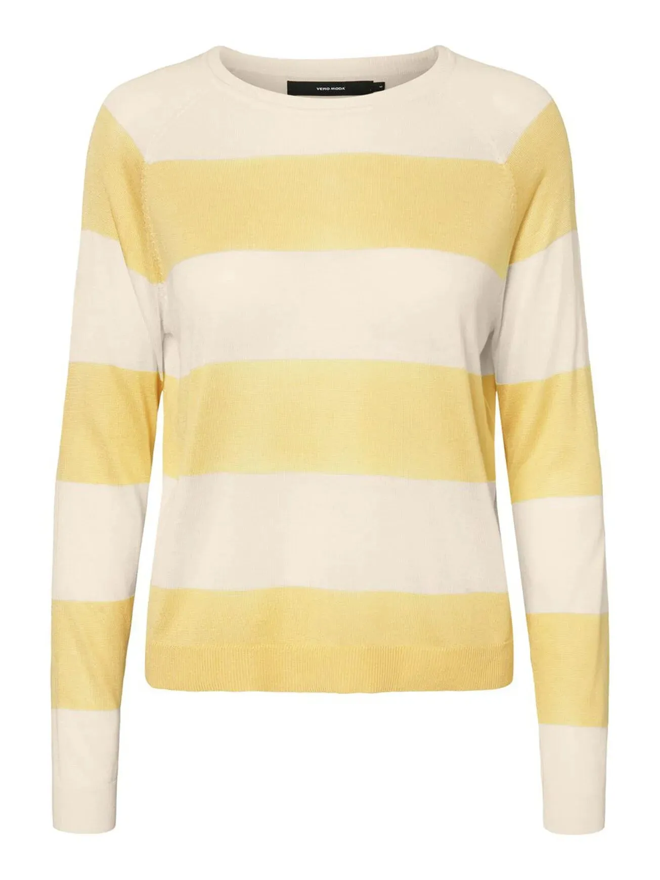 Jersey Lina a rayas de cuello redondo