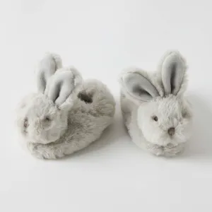 Jiggle & Giggle Some Bunny Loves You Grey Booties