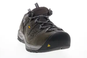 Keen Atlanta Cool II 1023220 Womens Brown Wide Leather Athletic Hiking Shoes