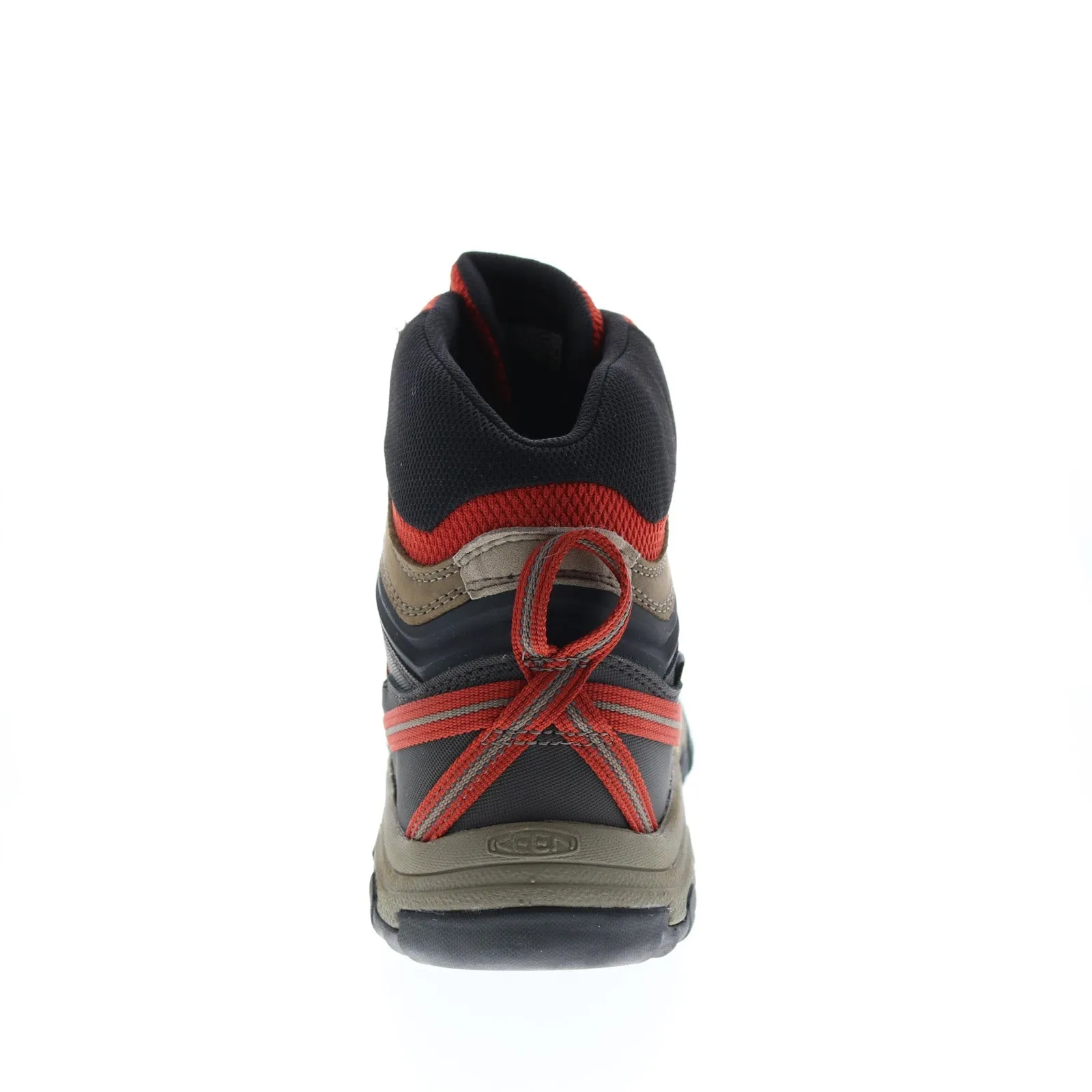 Keen Ridge Flex Waterproof 1025416 Mens Brown Wide Leather Lace Up Hiking Boots