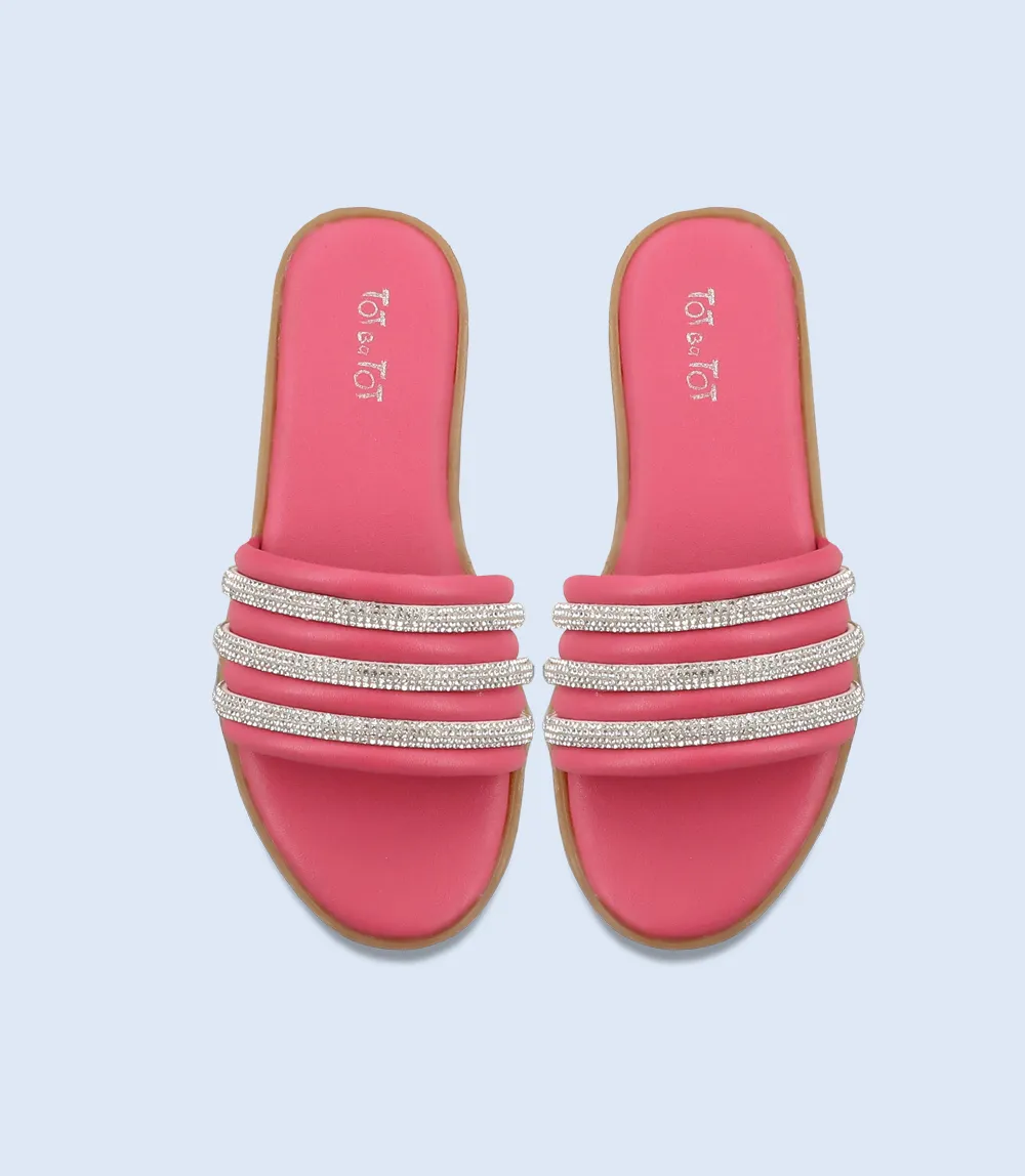 KG0120-FUSCHIA-Girl Slipper
