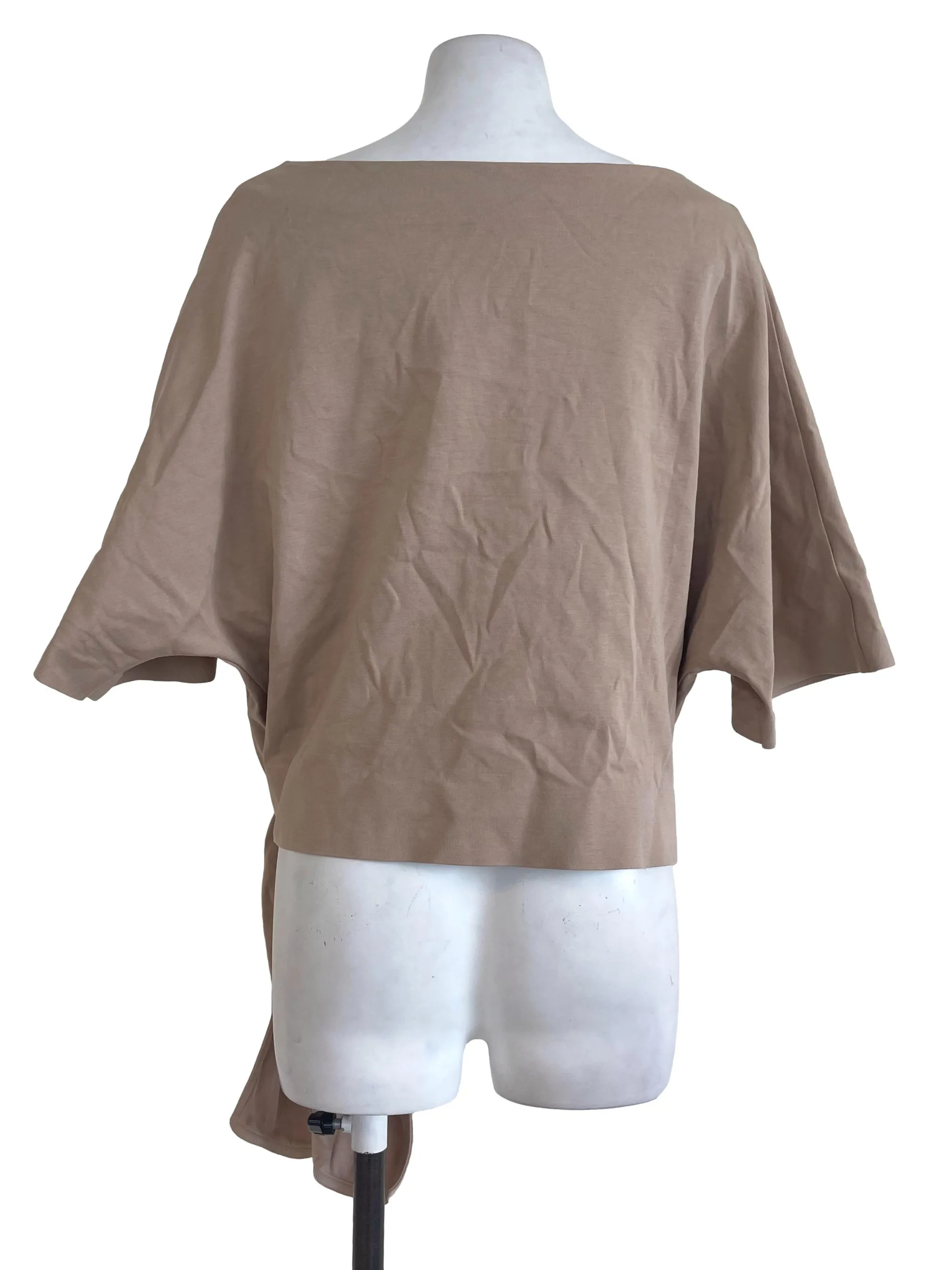 Khaki Plain Casual Top
