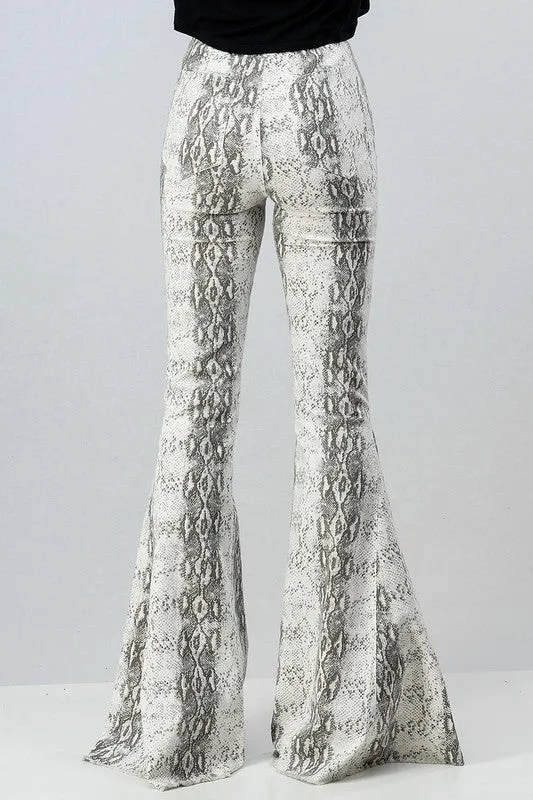 Lindsay Leopard Flares