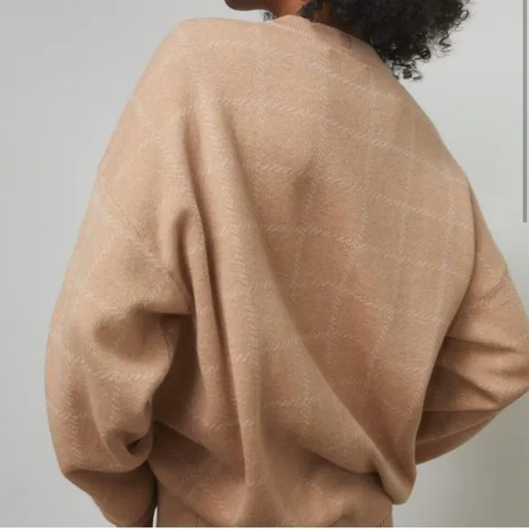 Lunya Cozy Cotton Silk Pullover in Tranquil Tan XS