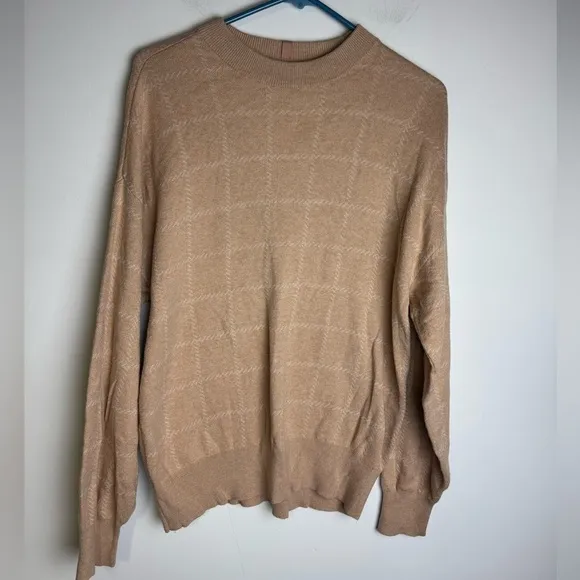 Lunya Cozy Cotton Silk Pullover in Tranquil Tan XS