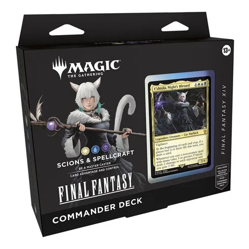 Magic Final Fantasy Commander Decks (Set of 4)