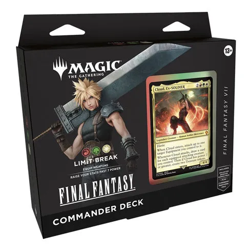 Magic Final Fantasy Commander Decks (Set of 4)
