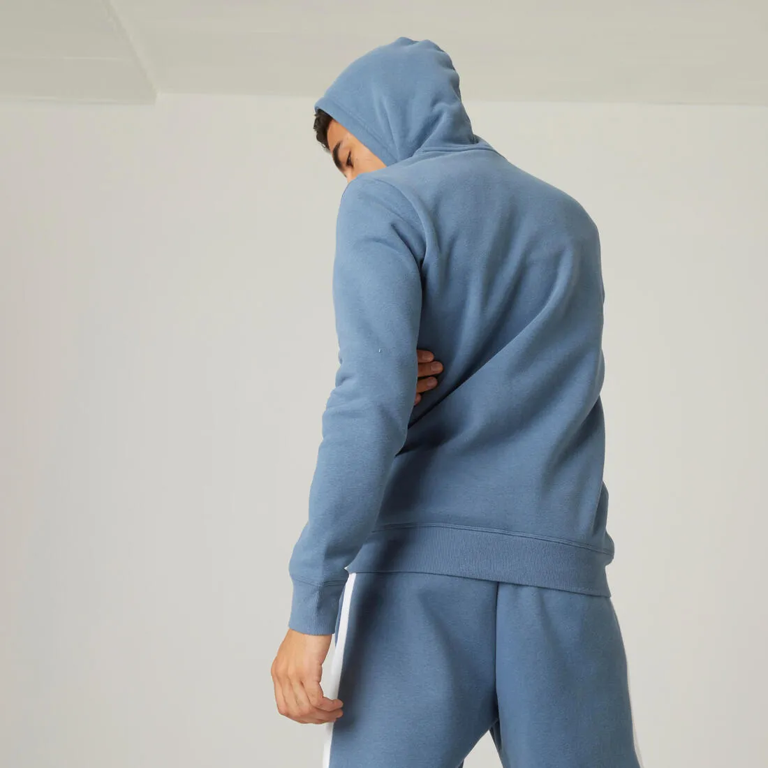 Men's Long Hoodie Warm 500