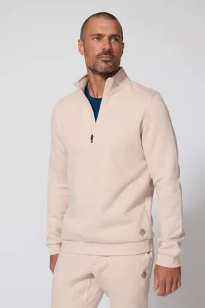 Men's Luxefleece 1/4 Zip  - Stone