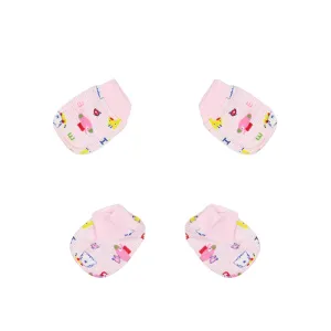 Mitten Booties Pink Elephant