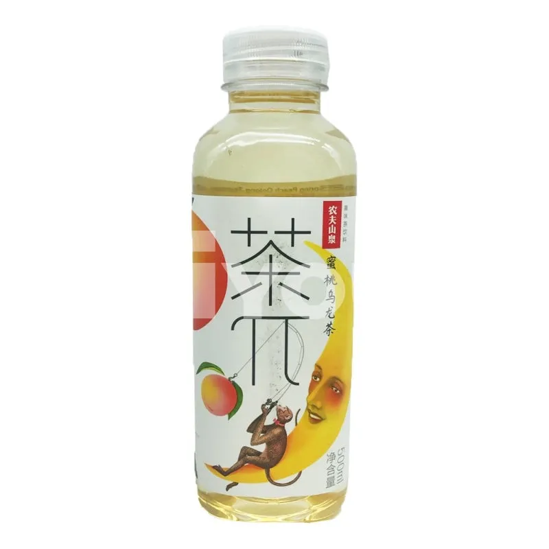 NongFu Spring Peach Oolong Tea Drink 500ml ~ 農夫山泉茶蜜桃烏龍茶 500ml