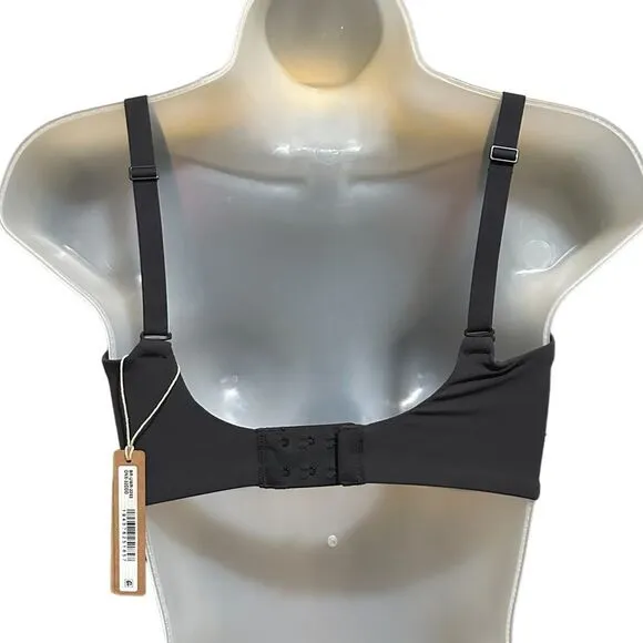 NWT SKIMS Fits Everybody Unlined Demi Bra In Onyx Black Bra