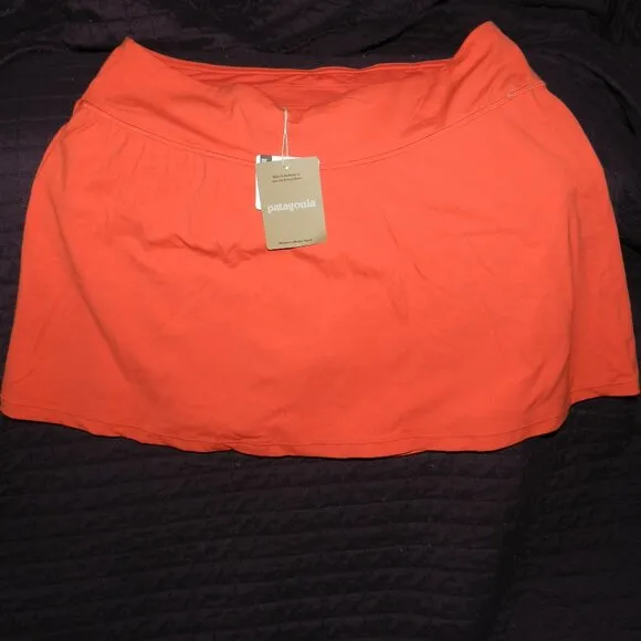 Patagonia Women's Maipo Skort pull-on Pimento Red 🆕📦🏃💨⚡