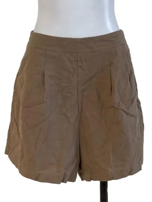 Peanut Brown Casual Shorts
