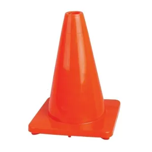 Pioneer 180P 12" Hi-Vis Orange Premium PVC Flexible Safety Cone