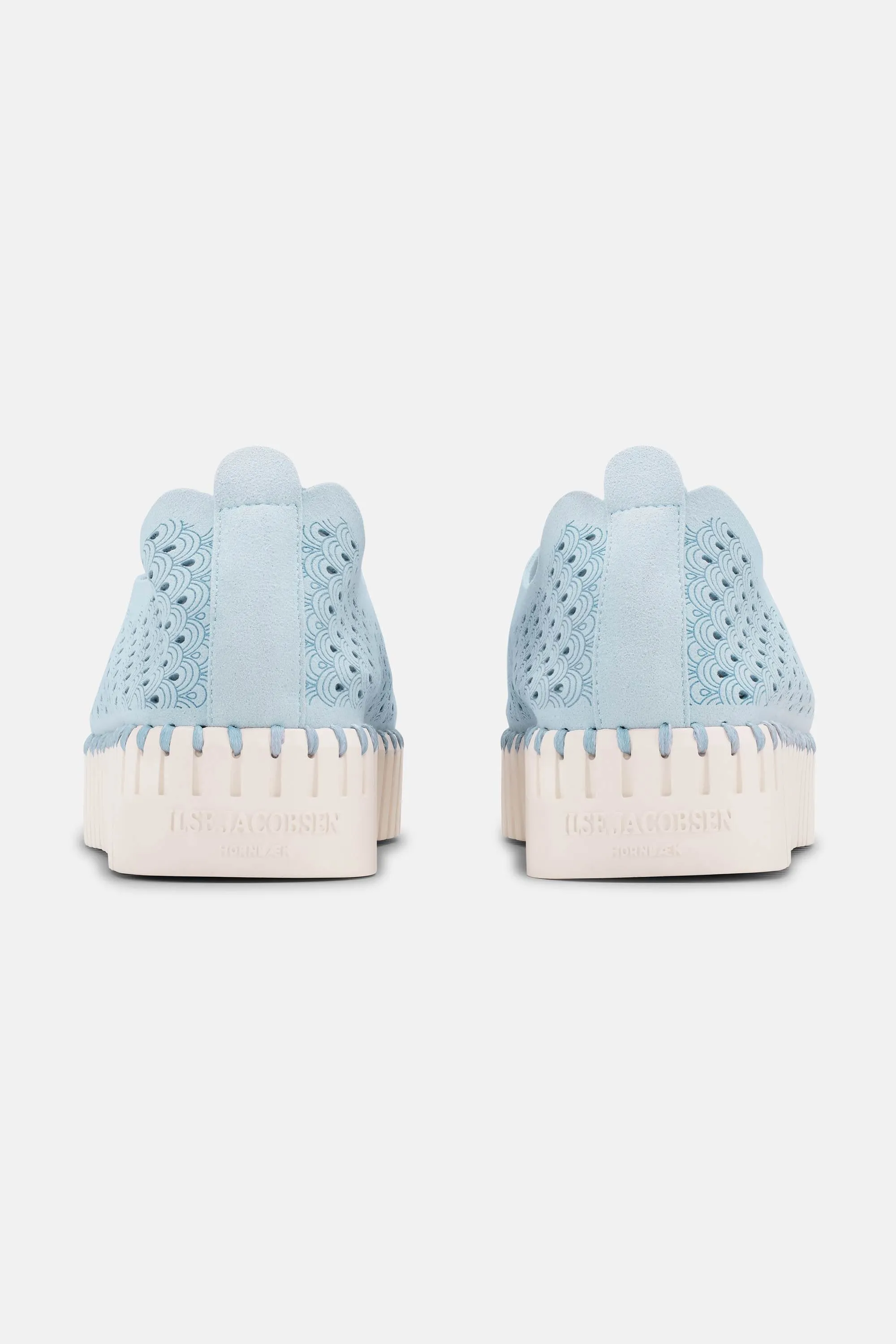 Platform Tulip Slipper - Ash Blue