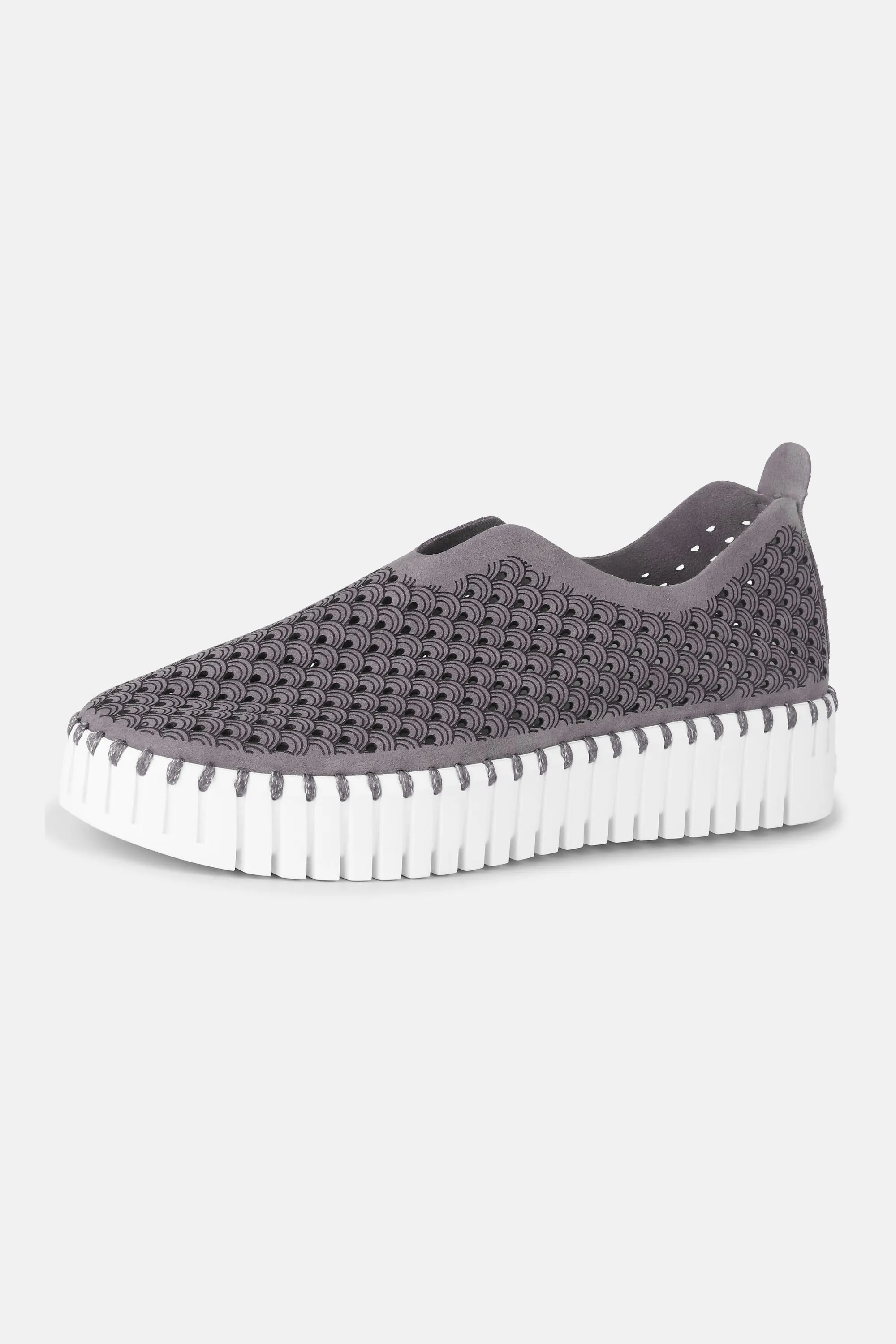 Platform Tulip Slipper - Smoked Pearl