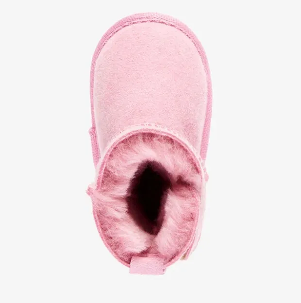 Platinum Baby Bootie - Orchid Pink