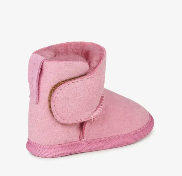 Platinum Baby Bootie - Orchid Pink