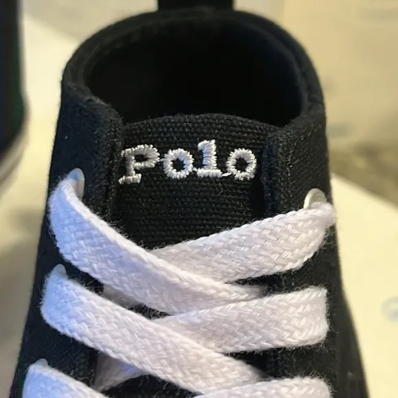 Polo Ralph Lauren Hamptyn USA Basketball Bear baby booties 3-6 mo shoes sz 2