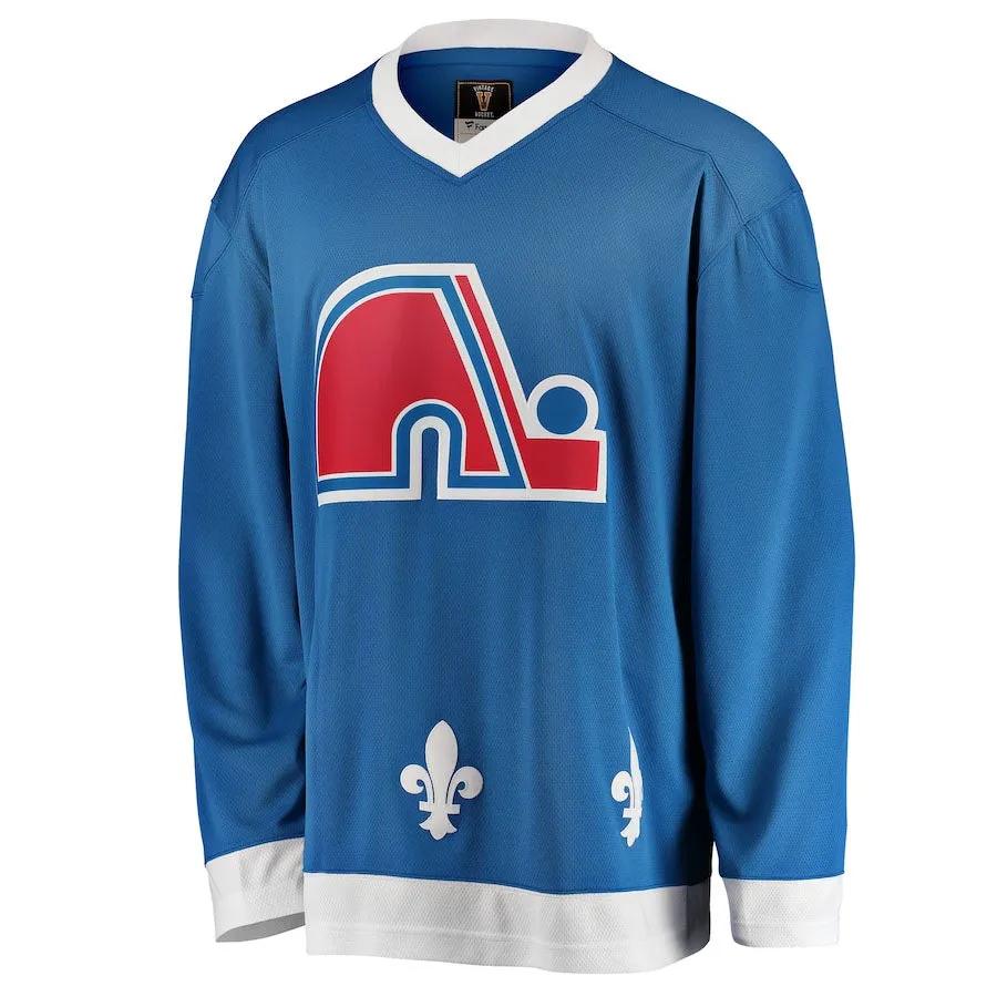 Quebec Nordiques Fanatics Vintage Jersey