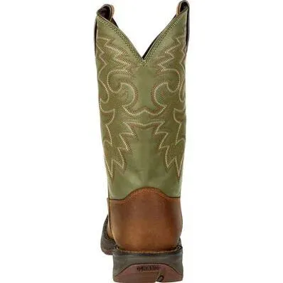 REBEL™ BY DURANGO® COFFEE & CACTUS PULL-ON WESTERN BOOT | Db5416