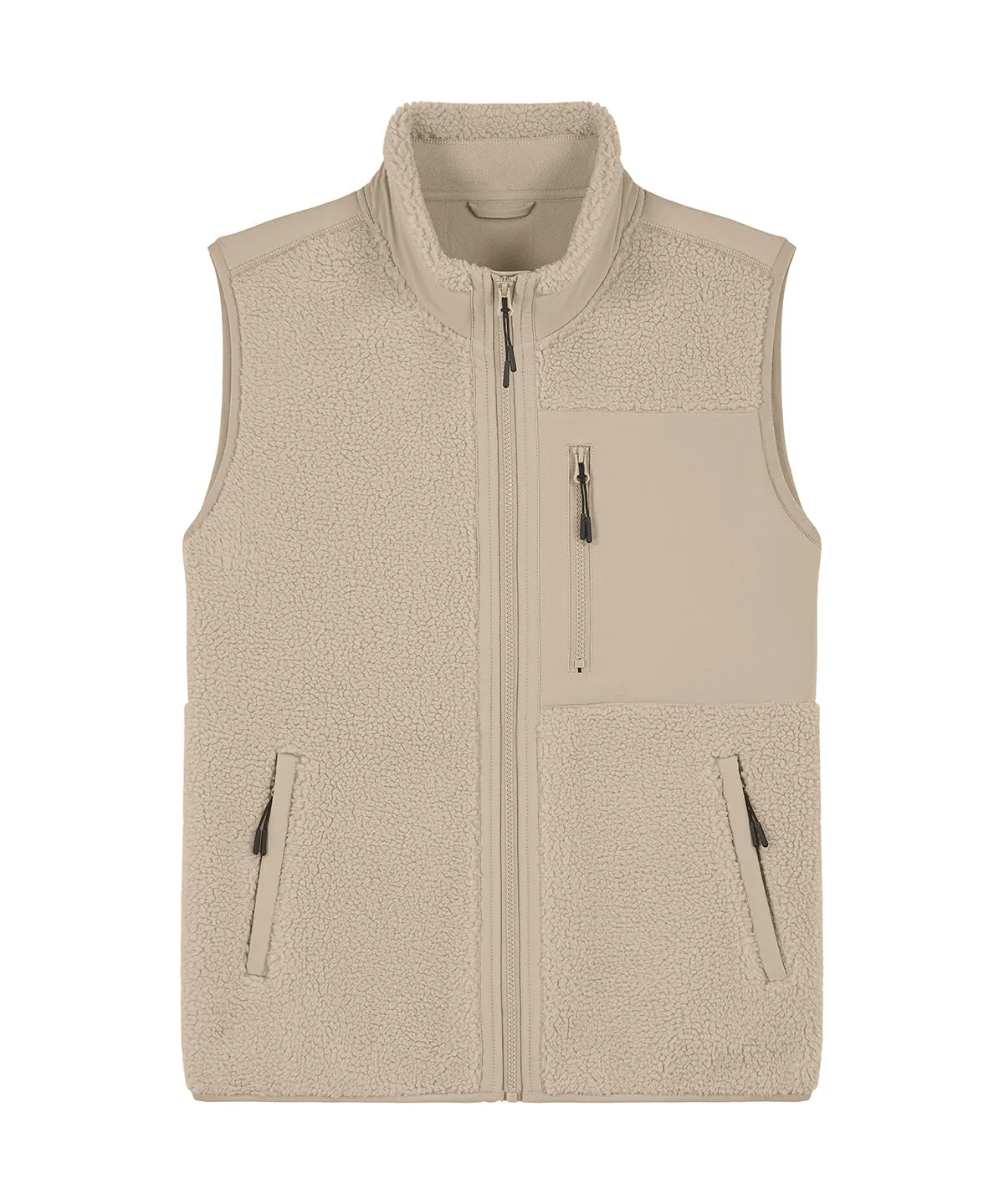 Recycled Sherpa Fleece Bodywarmer: Unisex
