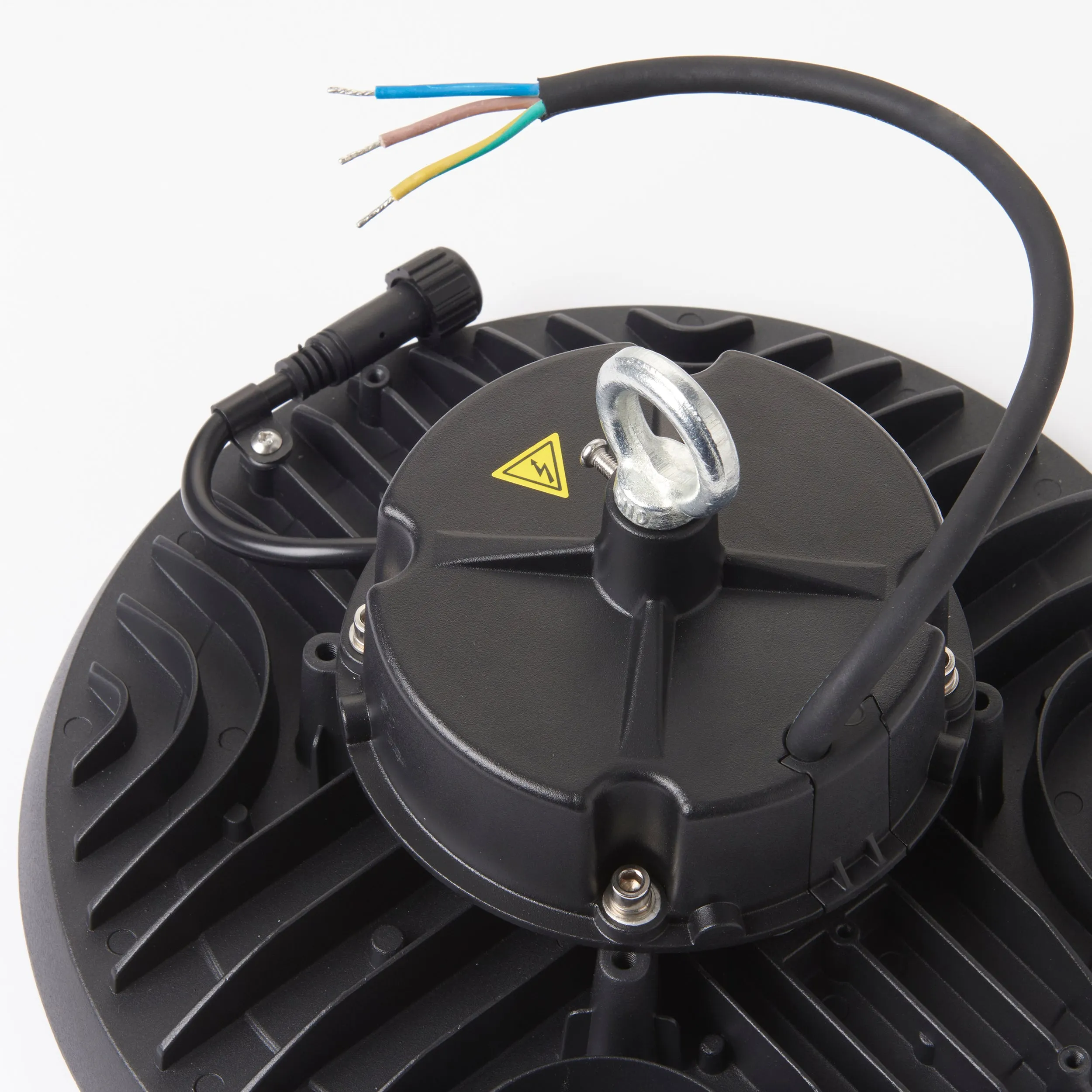 Saxby 106734 Helios 150W IP66 150W Matt black paint 150W LED module (SMD 2835) Cool White