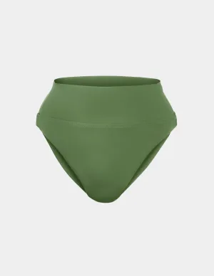 Sculpt High Rise High Cut Swim Bottom