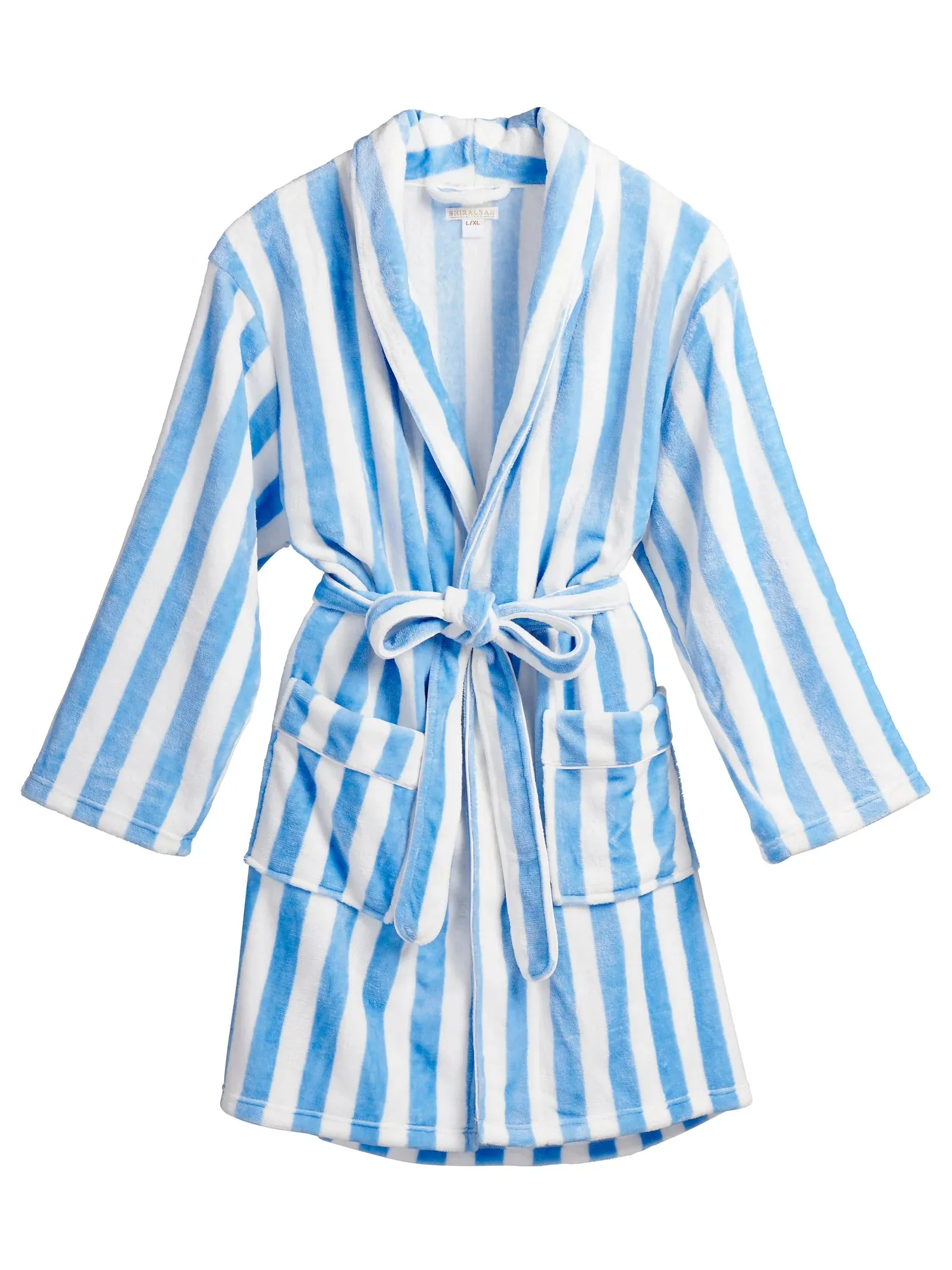 Shiraleah - Helena Stripe Robe - Sky (Add-On)